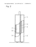 Bag type presentation apparatus diagram and image