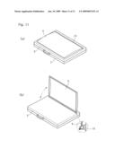 Bag type presentation apparatus diagram and image