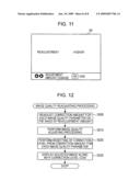 Printing apparatus, and method and program for controlling the printing device diagram and image