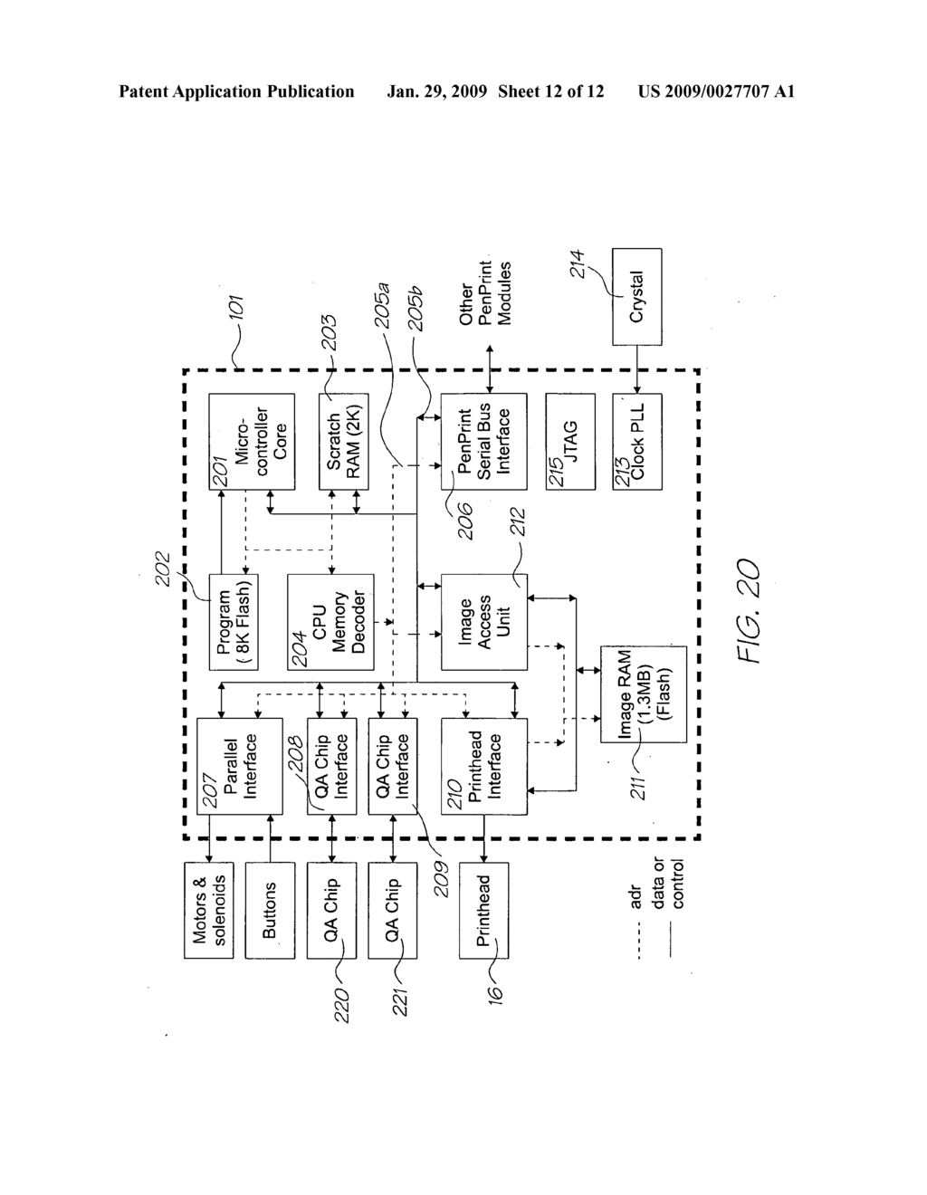 PEN-SHAPED MODULAR CAMERA ASSEMBLY HAVING A SERIAL BUS INTERFACE - diagram, schematic, and image 13