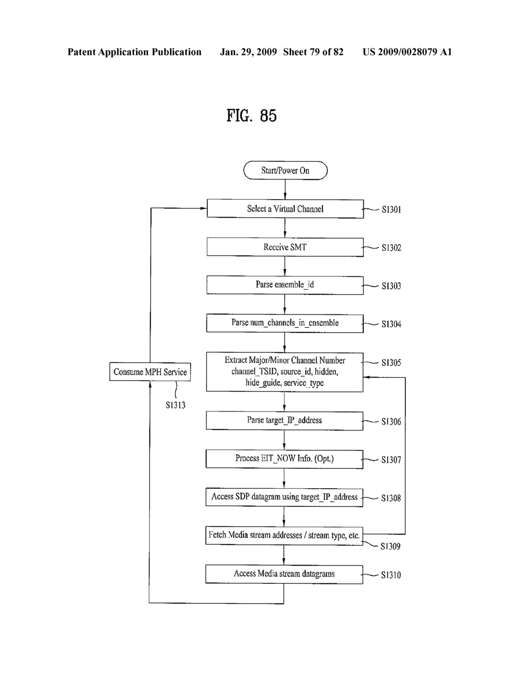 DIGITAL BROADCAST SYSTEM FOR TRANSMITTING/RECEIVING DIGITAL BROADCAST DATA, AND DATA PROCESSING METHOD FOR USE IN THE SAME - diagram, schematic, and image 80