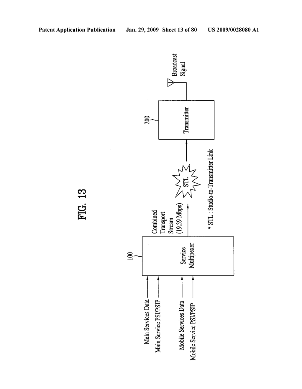 DIGITAL BROADCAST SYSTEM FOR TRANSMITTING/RECEIVING DIGITAL BROADCAST DATA, AND DATA PROCESSING METHOD FOR USE IN THE SAME - diagram, schematic, and image 14