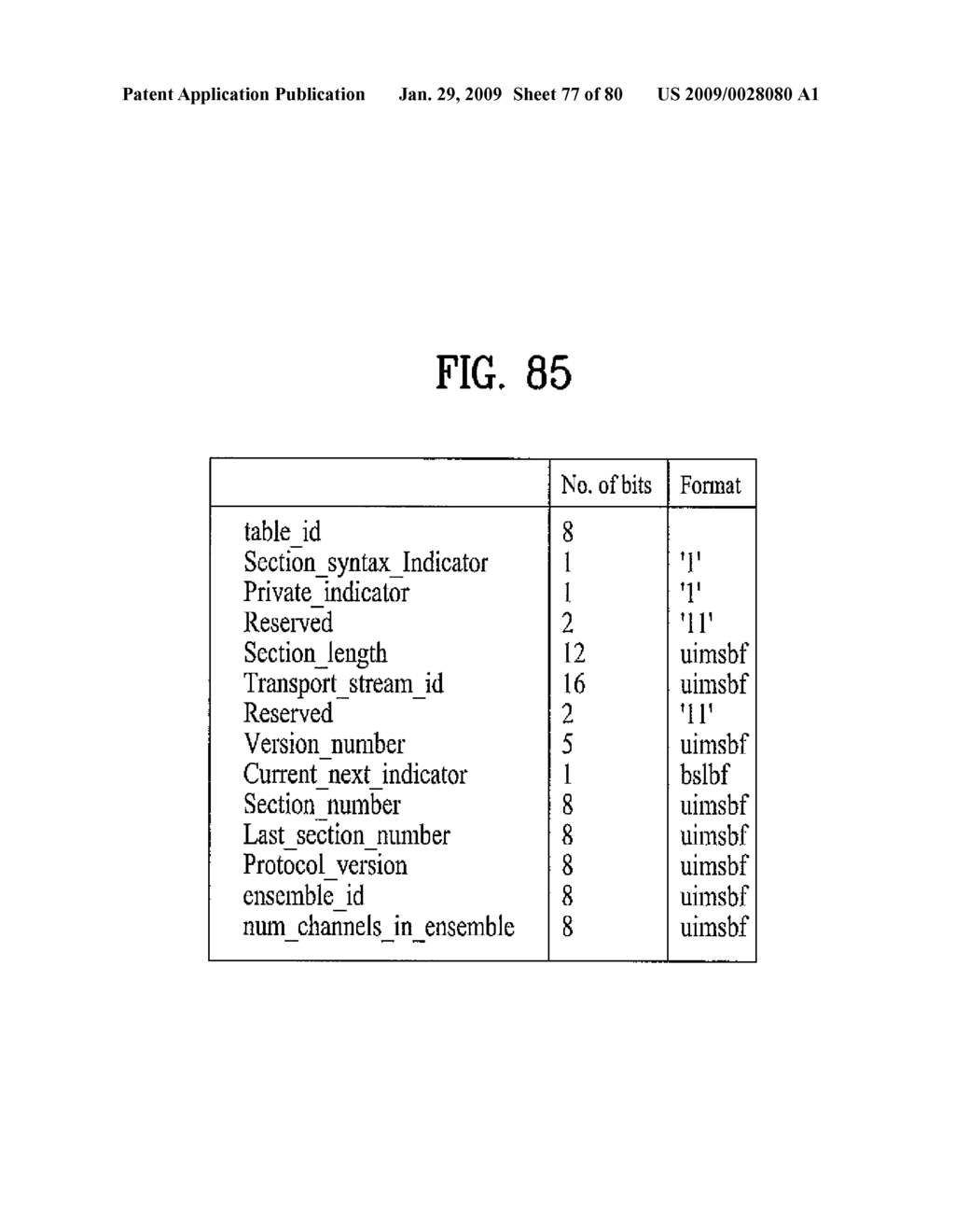 DIGITAL BROADCAST SYSTEM FOR TRANSMITTING/RECEIVING DIGITAL BROADCAST DATA, AND DATA PROCESSING METHOD FOR USE IN THE SAME - diagram, schematic, and image 78