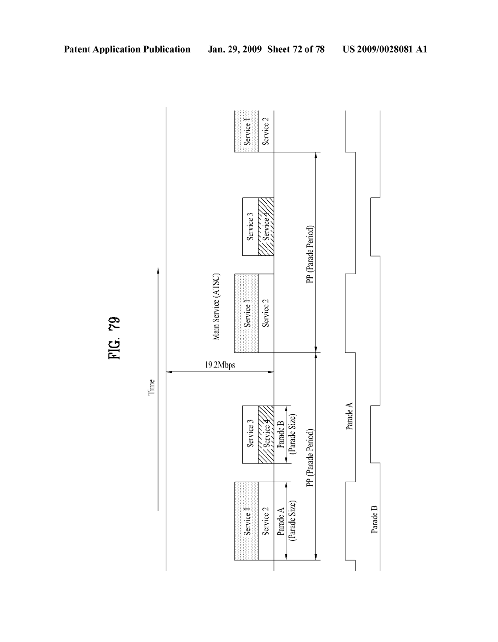 DIGITAL BROADCASTING SYSTEM AND DATA PROCESSING METHOD - diagram, schematic, and image 73