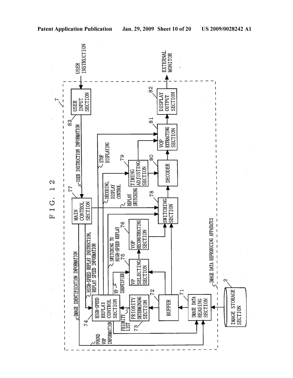 IMAGE DATA TRANSMITTING APPARATUS AND METHOD AND IMAGE DATA REPRODUCING APPARATUS AND METHOD - diagram, schematic, and image 11