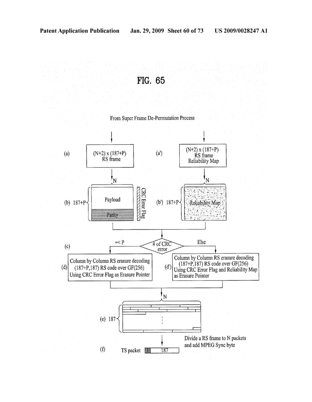 DIGITAL BROADCASTING SYSTEM AND DATA PROCESSING METHOD - diagram, schematic, and image 61