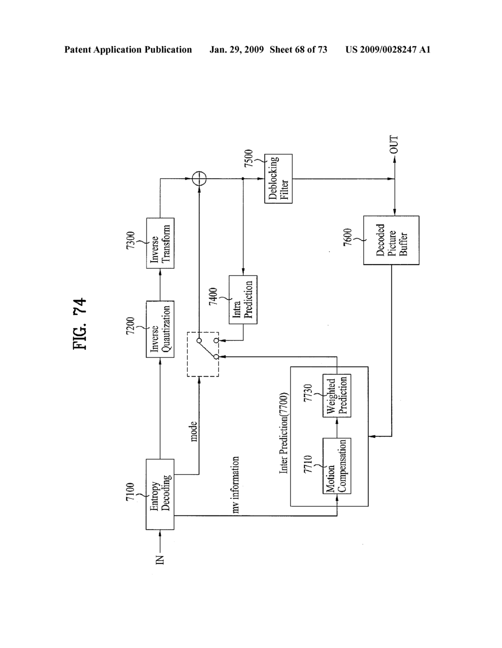 DIGITAL BROADCASTING SYSTEM AND DATA PROCESSING METHOD - diagram, schematic, and image 69