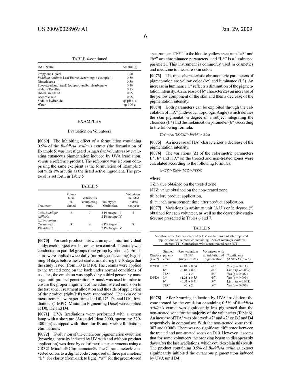 Compostion for treating skin - diagram, schematic, and image 07