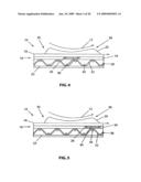 Shoe press belt having a grooved surface diagram and image