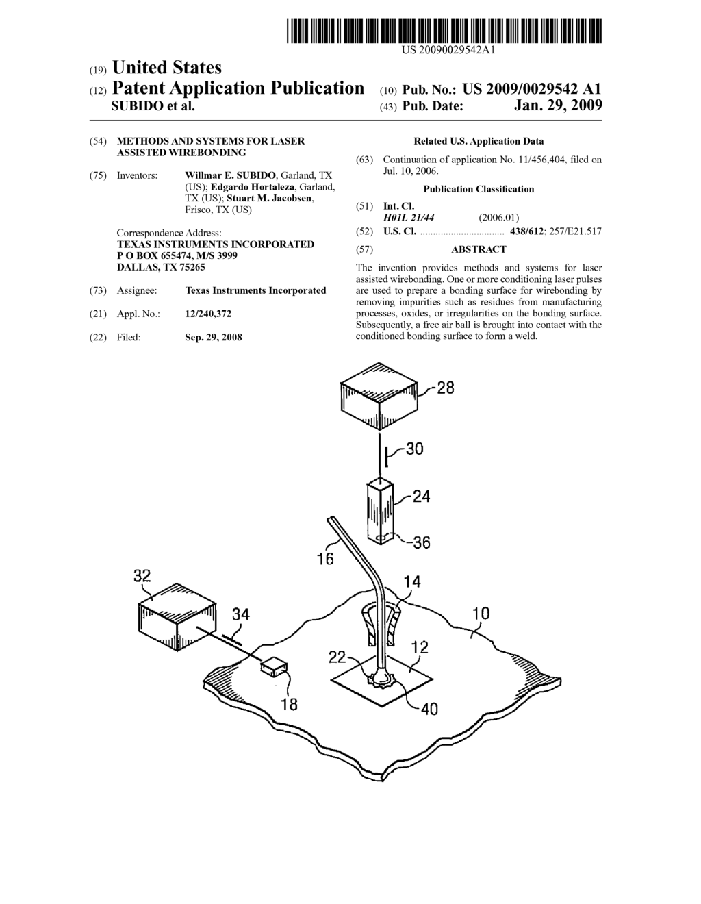 METHODS AND SYSTEMS FOR LASER ASSISTED WIREBONDING - diagram, schematic, and image 01