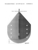Surfboard horizontal fin diagram and image