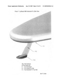Surfboard horizontal fin diagram and image