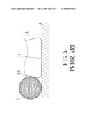 Golf Club Head that Reduces a Contact Resistance with the Ground diagram and image