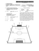 METHOD OF APPLYING RFID IN BALL GAME FIELD/COURT TO ASSIST REFEREE IN MAKING A DECISION AND SYSTEM THEREFOR diagram and image