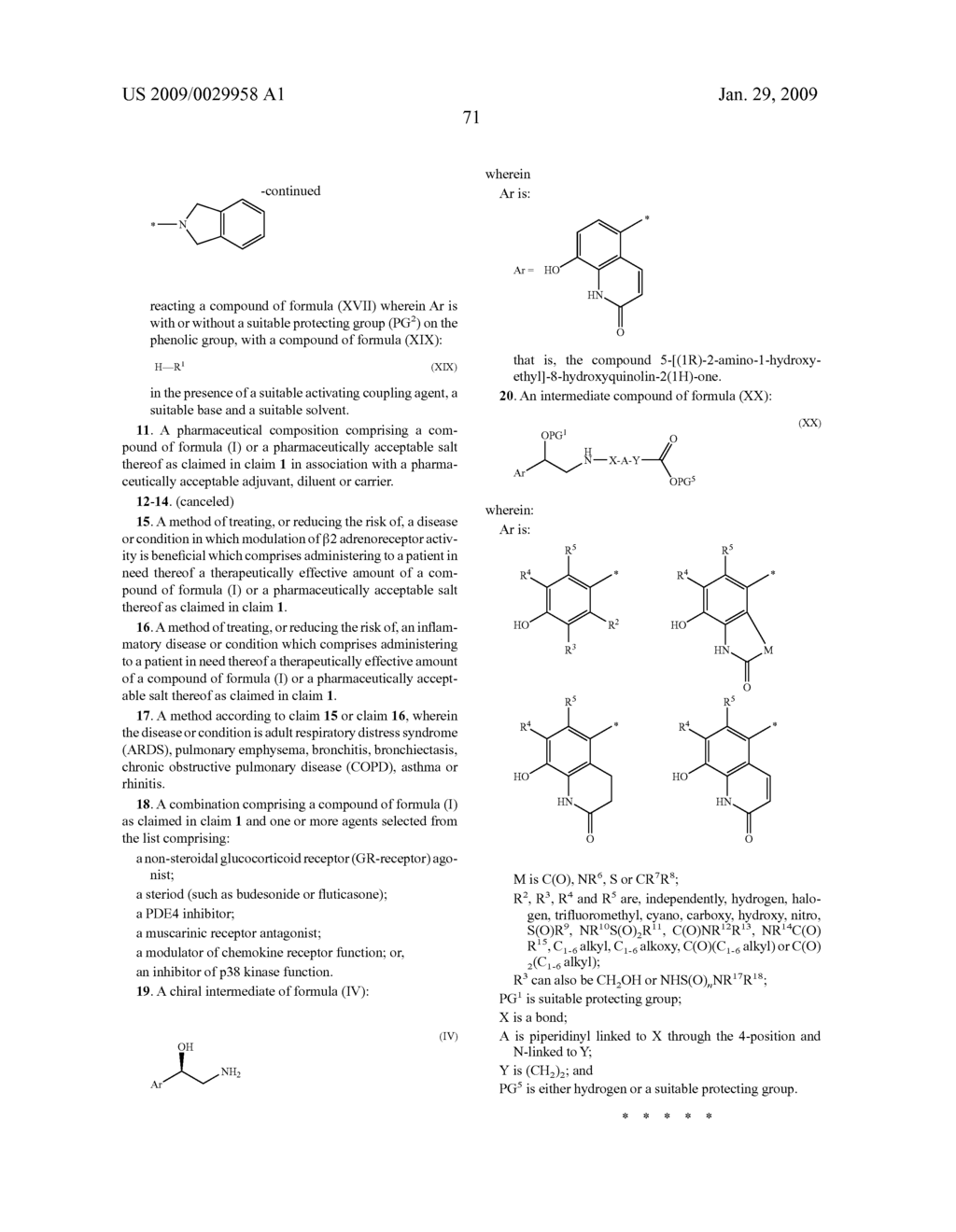 PHENETHANOLAMINE DERIVATIVES AS BETA2 ADRENORECEPTOR AGONISTS - diagram, schematic, and image 72