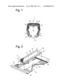 Pull- on Disposable diaper diagram and image