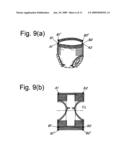 Pull- on Disposable diaper diagram and image