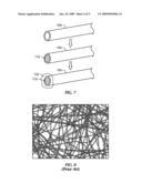 Medical devices comprising porous inorganic fibers for the release of therapeutic agents diagram and image