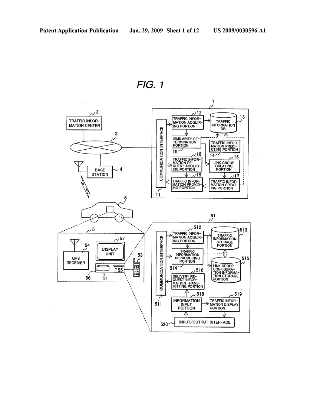 Traffic Information Providing System, Apparatus, Method, And In-Vehicle Information Apparatus - diagram, schematic, and image 02