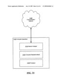 System for estimating a distribution of message content categories in source data diagram and image