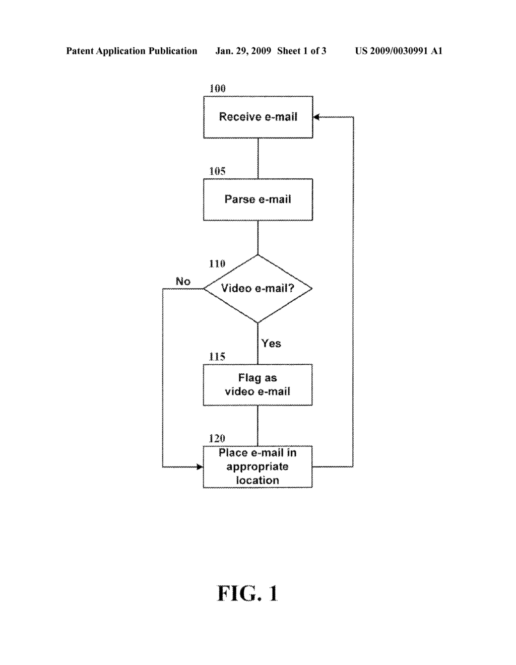 SYSTEM AND METHOD FOR STREAMING VIDEOS INLINE WITH AN E-MAIL - diagram, schematic, and image 02