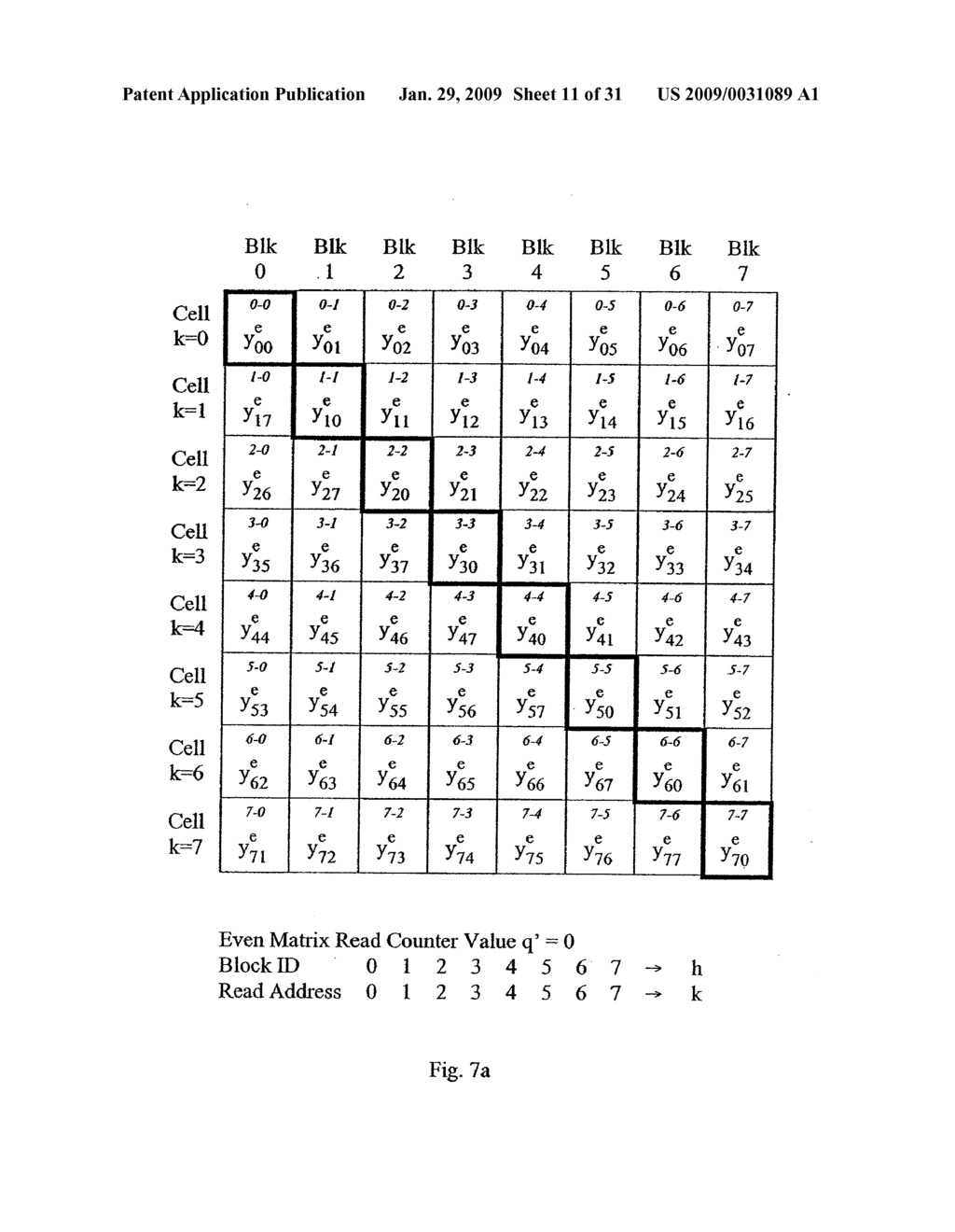 Transpose Memory And Method Thereof - diagram, schematic, and image 12