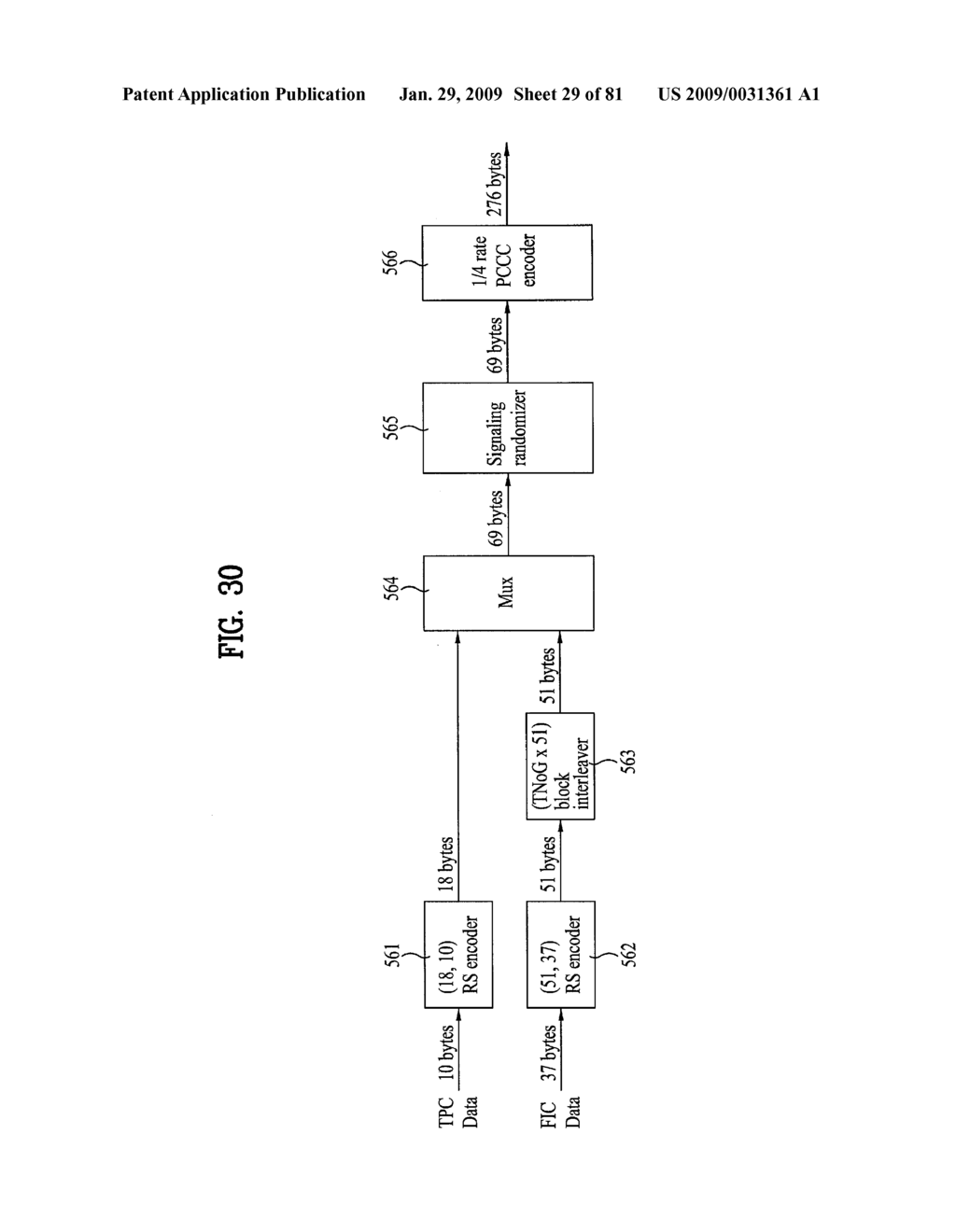 DIGITAL BROADCAST SYSTEM, AND DATA PROCESSING METHOD - diagram, schematic, and image 30