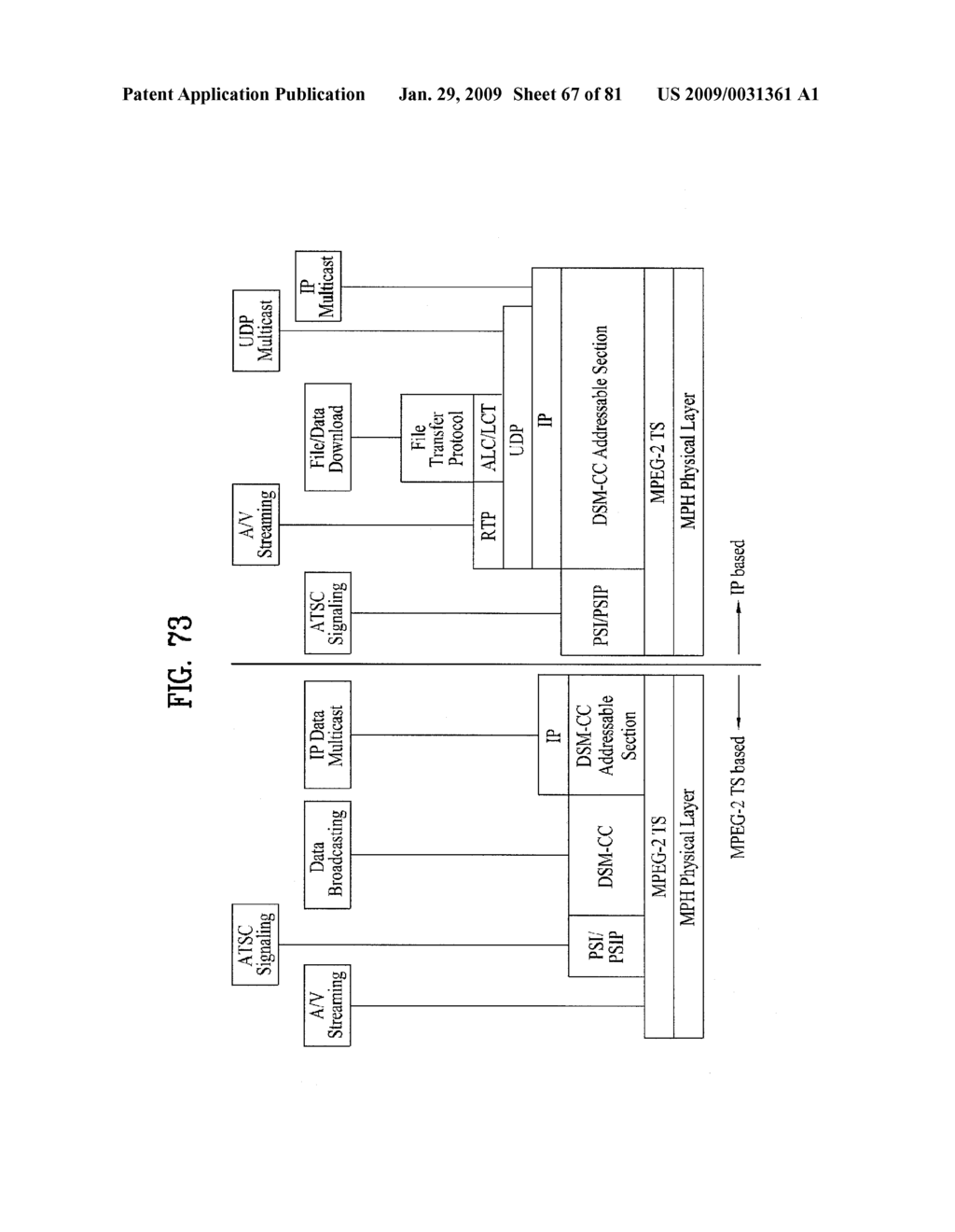 DIGITAL BROADCAST SYSTEM, AND DATA PROCESSING METHOD - diagram, schematic, and image 68