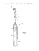 Application Substance Reservoir for Toothbrushes and Electric Toothbrush diagram and image