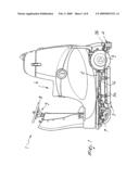 Floor cleaning machine diagram and image