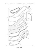 SHOE WITH SOCK LINING AND ELASTIC COLLAR diagram and image