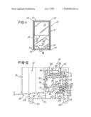 Window or door assembly having plastic frame members with magnetic weather seal diagram and image