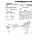 Roof Gutter Cover Section With Water Draining Upper Surface diagram and image