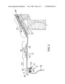 Roof Gutter Cover Section With Water Draining Upper Surface diagram and image