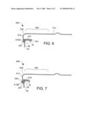 Roof Gutter Cover Section With Water Draining Upper Surface diagram and image