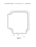 STRUCTURES FOR CREATING SPACES WHILE INSTALLING ANCHOR SHEET AND ATTACHMENT PIECE SUBFLOORS diagram and image