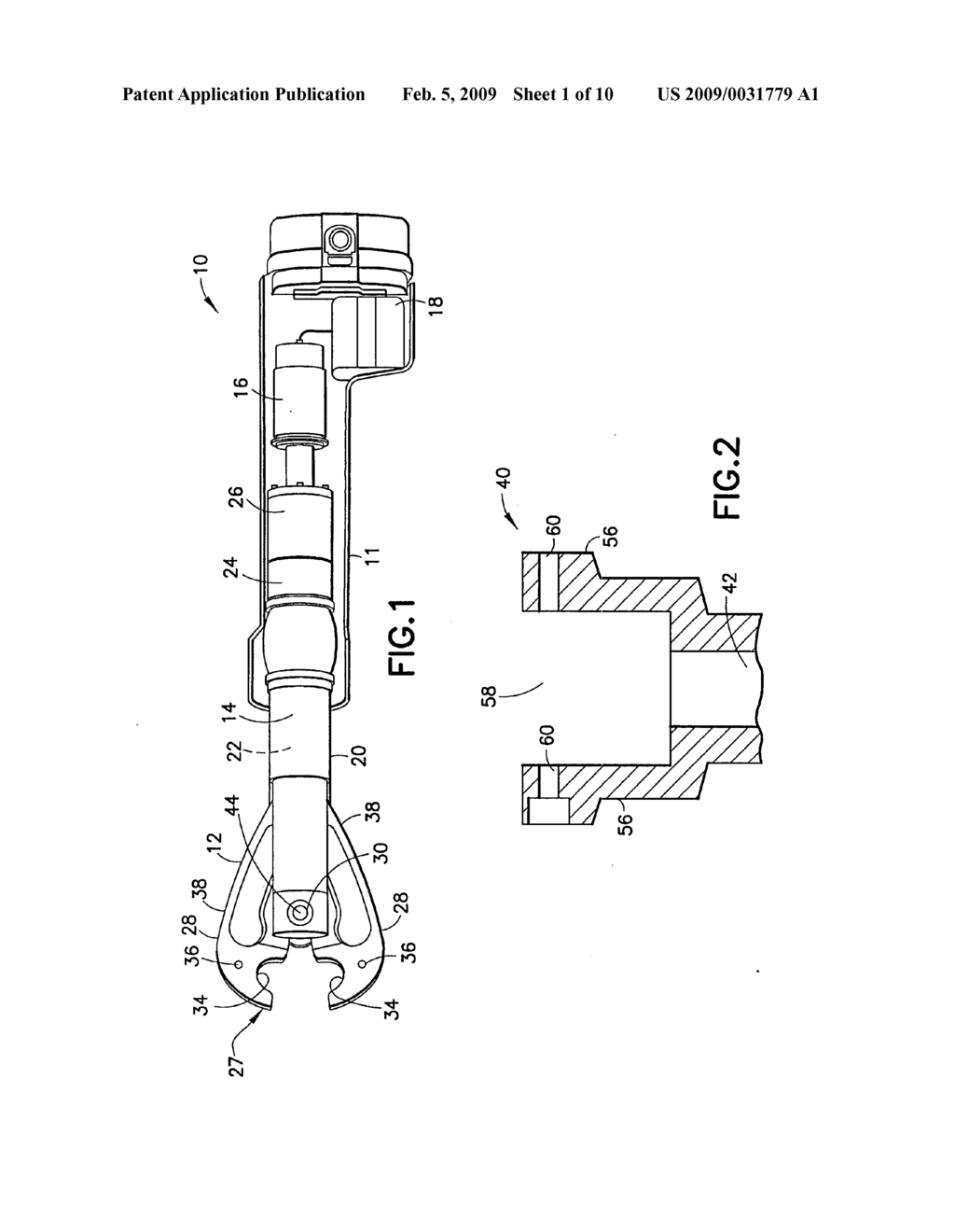 Jaw assembly - diagram, schematic, and image 02