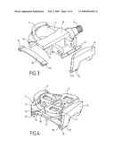 AUTOMATIC BICYCLE PEDAL WITH LEAF SPRING diagram and image