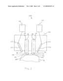 Dual cutting element tool for debulking bone diagram and image