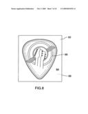 Pick for playing a non-bowed stringed instrument diagram and image