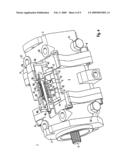 Hydrostatic piston machine according to the floating cup concept diagram and image