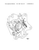 Hydrostatic piston machine according to the floating cup concept diagram and image