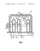 Method for Producing Oxygen, From Air, Particularly Using an Electrochemical Cell with Ceramic Membrane, with Control Means for Continuous Production diagram and image