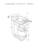 DRIP FILTER COFFEE MAKER diagram and image