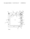 Domestic Appliance Door and Pertaining Operational Module diagram and image