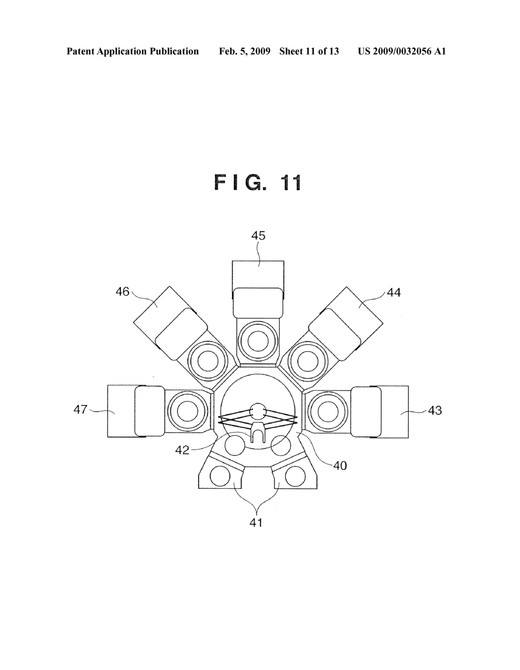 CONTAMINANT REMOVING METHOD, CONTAMINANT REMOVING MECHANISM, AND VACUUM THIN FILM FORMATION PROCESSING APPARATUS - diagram, schematic, and image 12