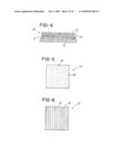 COVERING OR TILE, SYSTEM AND METHOD FOR MANUFACTURING CARPET COVERINGS OR TILES, AND METHODS OF INSTALLING COVERINGS OR CARPET TILES diagram and image