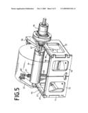 Arrangement for changing a winding drum diagram and image