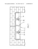 Adjustable hanging apparatus for blind valances diagram and image