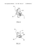 Adjustable hanging apparatus for blind valances diagram and image